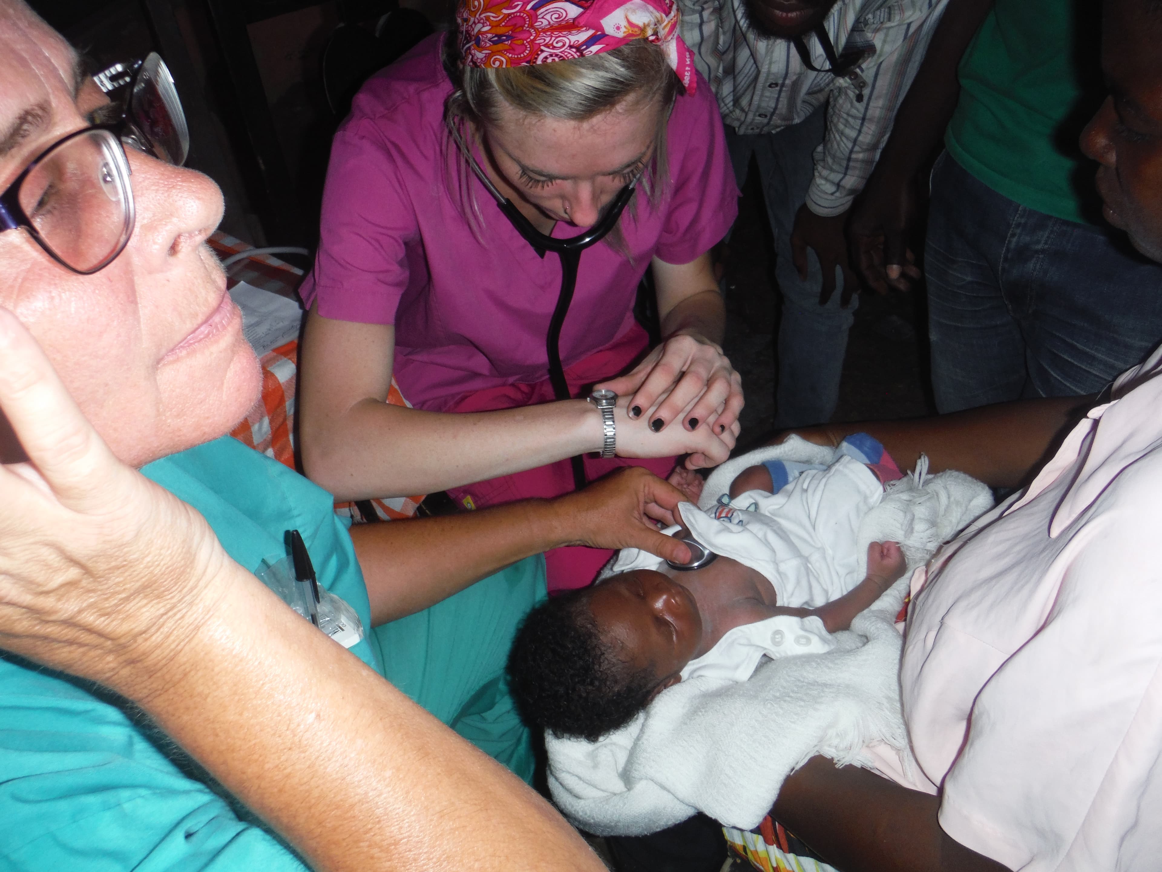 Medical professionals caring for Pneumonia patients